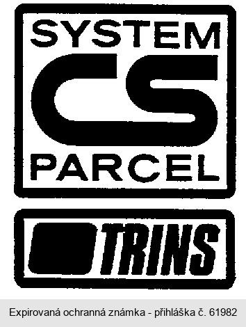 SYSTEM PARCEL TRINS