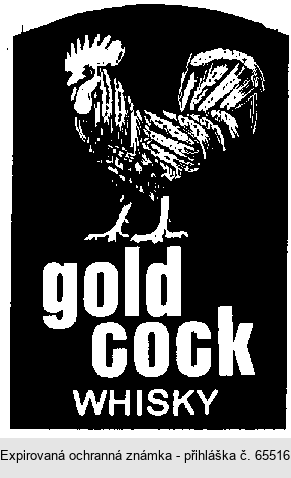 gold cock WHISKY