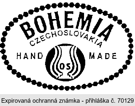BOHEMIA CZECHOSLOVAKIA HAND MADE