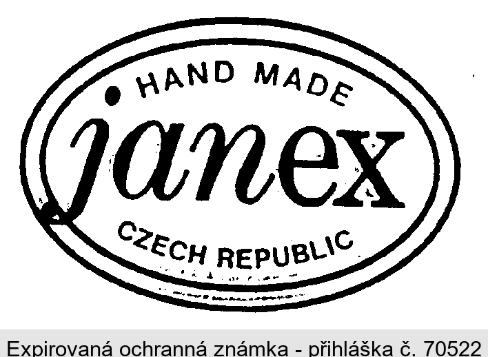 HAND MADE JANEX CZECH REPUBLIC