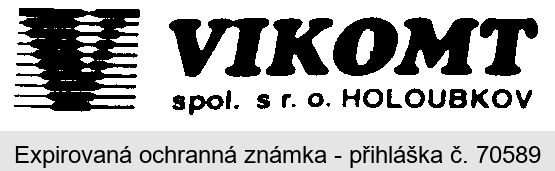 V VIKOMT spol. s r.o. HOLOUBKOV