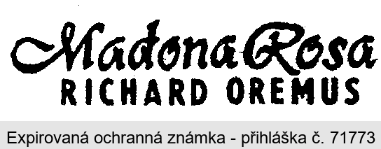 MADONA ROSA RICHARD OREMUS
