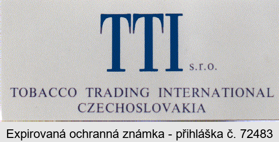 TTI s.r.o.TOBACCO TRADING INTERNATIONAL CZECHOSLOVAKIA