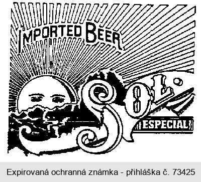 IMPORTED BEER SOL ESPECIAL