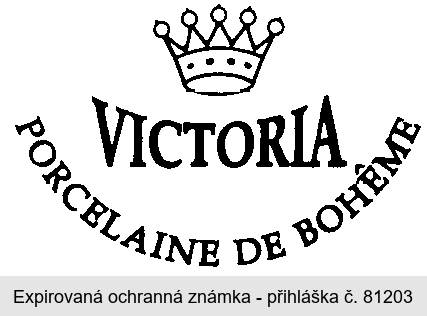VICTORIA PORCELAINE DE BOHEME