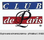 CLUB de Paris