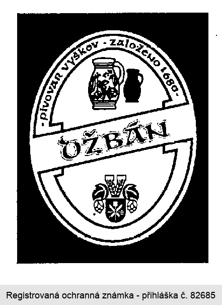 DŽBÁN - pivovar Vyškov - založeno 1680