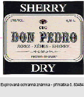 DON PEDRO SHERY DRY
