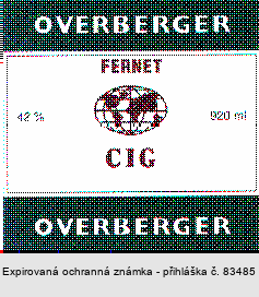OVERBERGER FERNET CIG