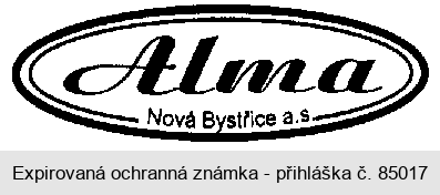 Alma Nová Bystřice a.s.