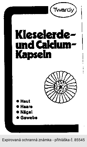 Kieselerde-und Calcium-Kapseln