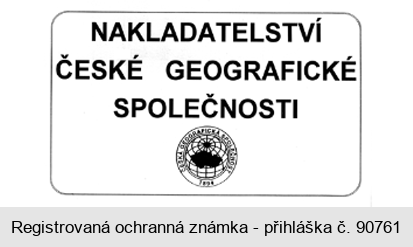 NAKLADATELSTVÍ ČESKÉ GEOGRAFICKÉ SPOLEČNOSTI ČESKÁ GEOGRAFICKÁ SPOLEČNOST 1894
