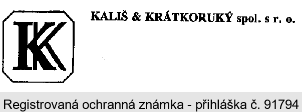 KK KALIŠ & KRÁTKORUKÝ spol. s r.o.