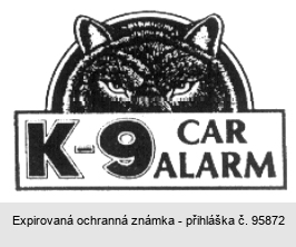 K-9 CAR ALARM