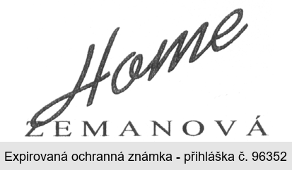 HOME ZEMANOVÁ