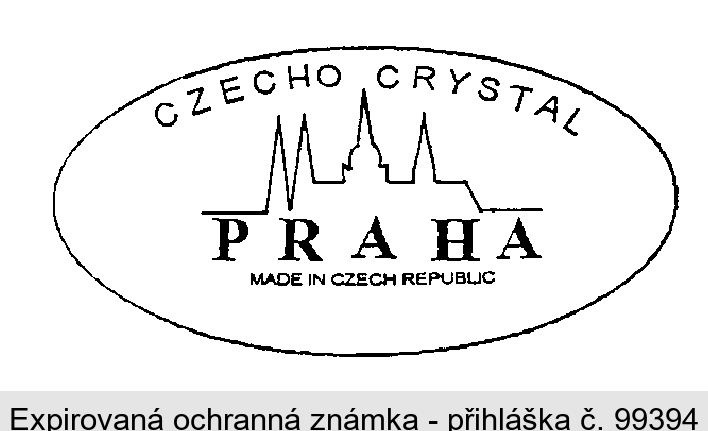 CZECHO CRYSTAL PRAHA MADE IN CZECH REPUBLIC
