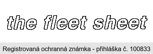 the fleet sheet