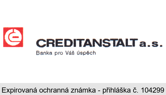 CREDITANSTALT a.s. Banka pro váš úspěch