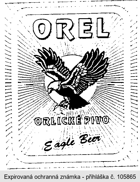 OREL ORLICKÉ PIVO Eagle Beer