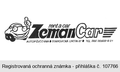 renta car ZemanCar