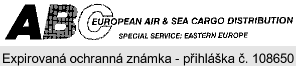 ABC EUROPEAN AIR & SEA CARGO DISTRIBUTION SPECIAL SERVICE: EASTERN EUROPE