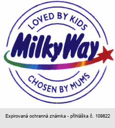 LOVED BY KIDS Milky Way CHOSEN BY MUMS
