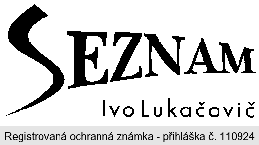 SEZNAM Ivo Lukačovič