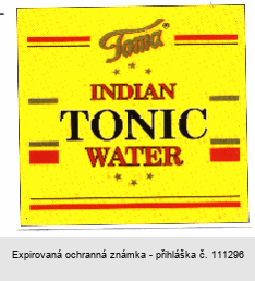 Toma INDIAN TONIC WATER