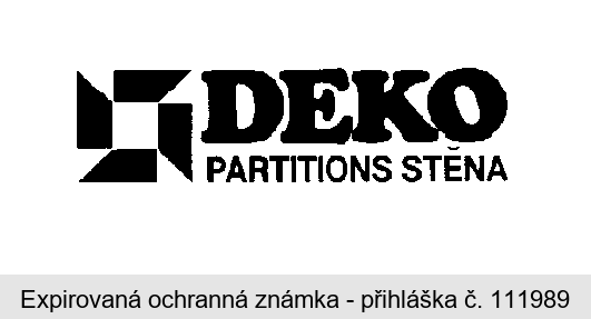DEKO PARTITIONS STĚNA