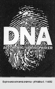 DNA ALCOHOLIC SPRING WATER