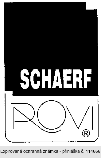 SCHAERF ROVI