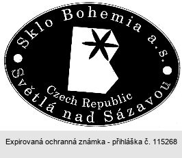 Sklo Bohemia a.s. Czech Republic Světlá nad Sázavou