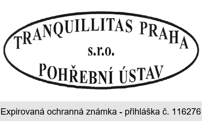 TRANQUILLITAS PRAHA s.r.o. POHŘEBNÍ ÚSTAV