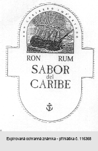 RON RUM SABOR del CARIBE