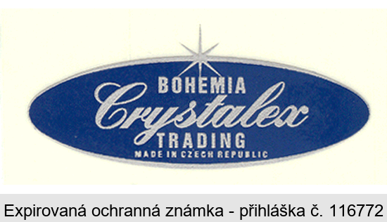 BOHEMIA Crystalex TRADING MADE IN CZECH REPUBLIC