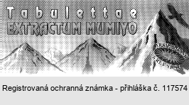 TABULETTAE EXTRACTUM MUMIYO ARKHAR - TASH KREV SKAL