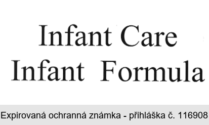 Infant Care, Infant Formula