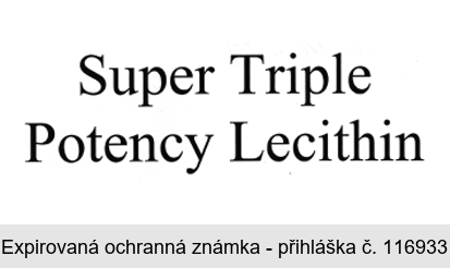 Super Triple Potency Lecithin