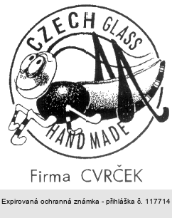 Firma CVRČEK CZECH GLASS