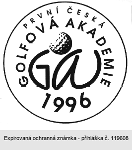 PRVNÍ ČESKÁ GOLFOVÁ AKADEMIE 1996 Ga