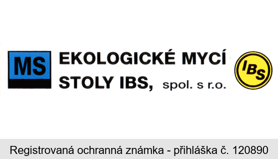 MS EKOLOGICKÉ MYCÍ STOLY IBS, spol. s r.o. IBS