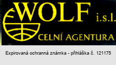 WOLF i.s.l. CELNÍ AGENTURA