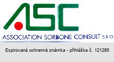 ASC ASSOCIATION SORBONE CONSULT S.R.O.