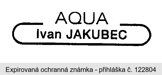 AQUA Ivan JAKUBEC