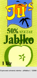JU'S 50% Jablko
