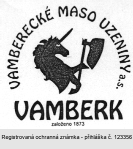 VAMBERECKÉ MASO UZENINY a.s. VAMBERK založeno 1873