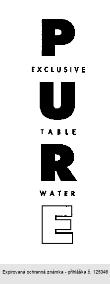 PURE EXCLUSIVE TABLE WATER
