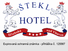 ŠTEKL HOTEL Hluboká nad Vltavou
