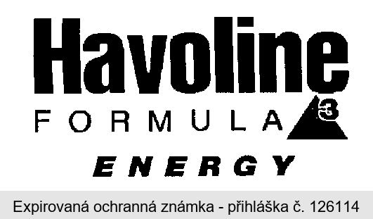 Havoline FORMULA 3 ENERGY