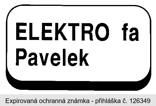 ELEKTRO fa Pavelek
